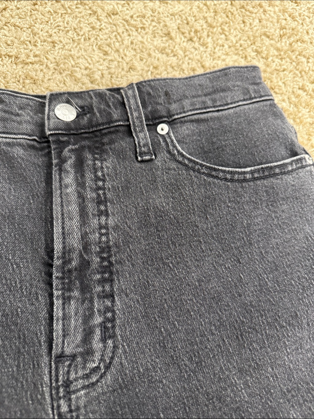 Madewell The Perfect Vintage Straight Jean in Lunar Wash Size 29 - Picture 2 of 6